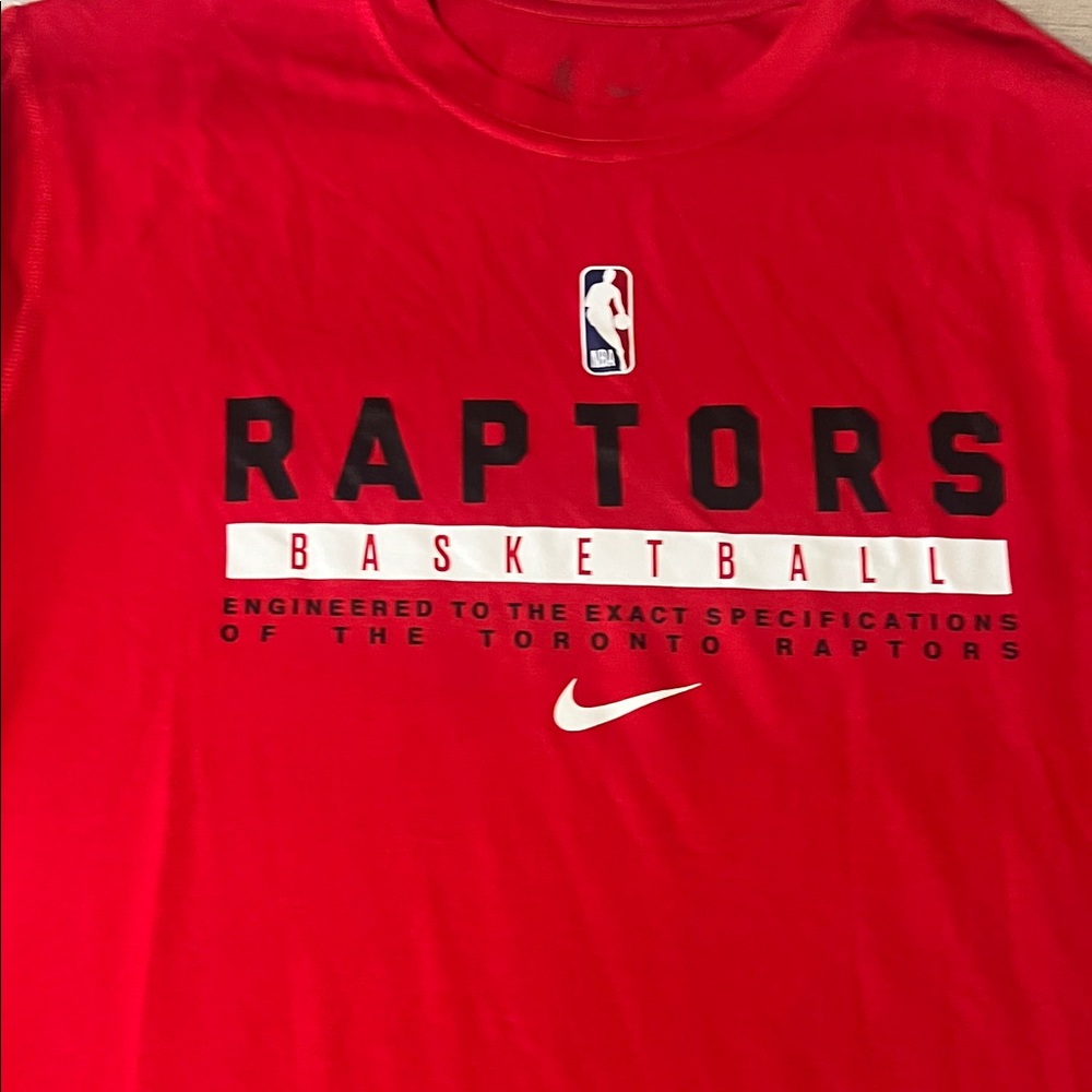 Nike Toronto Raptors Long Sleeve Dri-Fit Tee - Picture 3 of 5